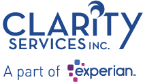 Clarity Services Inc a part of Experian logo